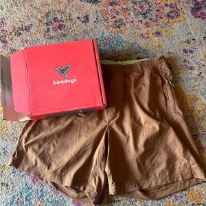 Birddogs Tan SuperSoft Lounge Shorts